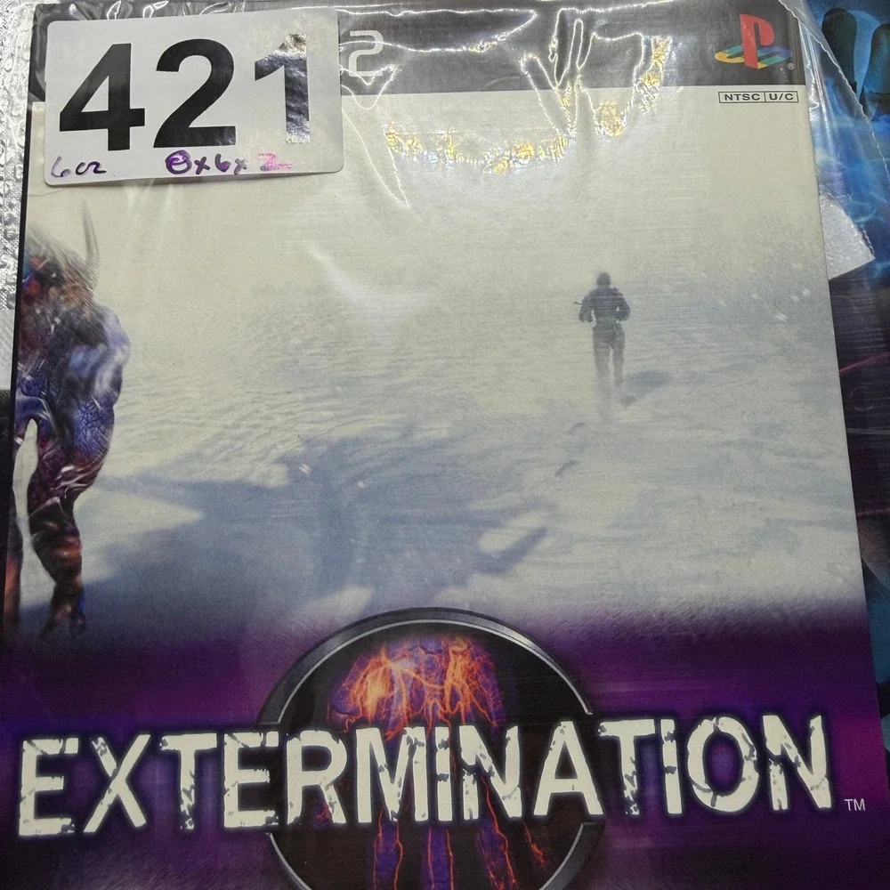 Sony PlayStation 2 Extermination Demo Disc PS2 SCUS-97160‎ Survival Horror Retro